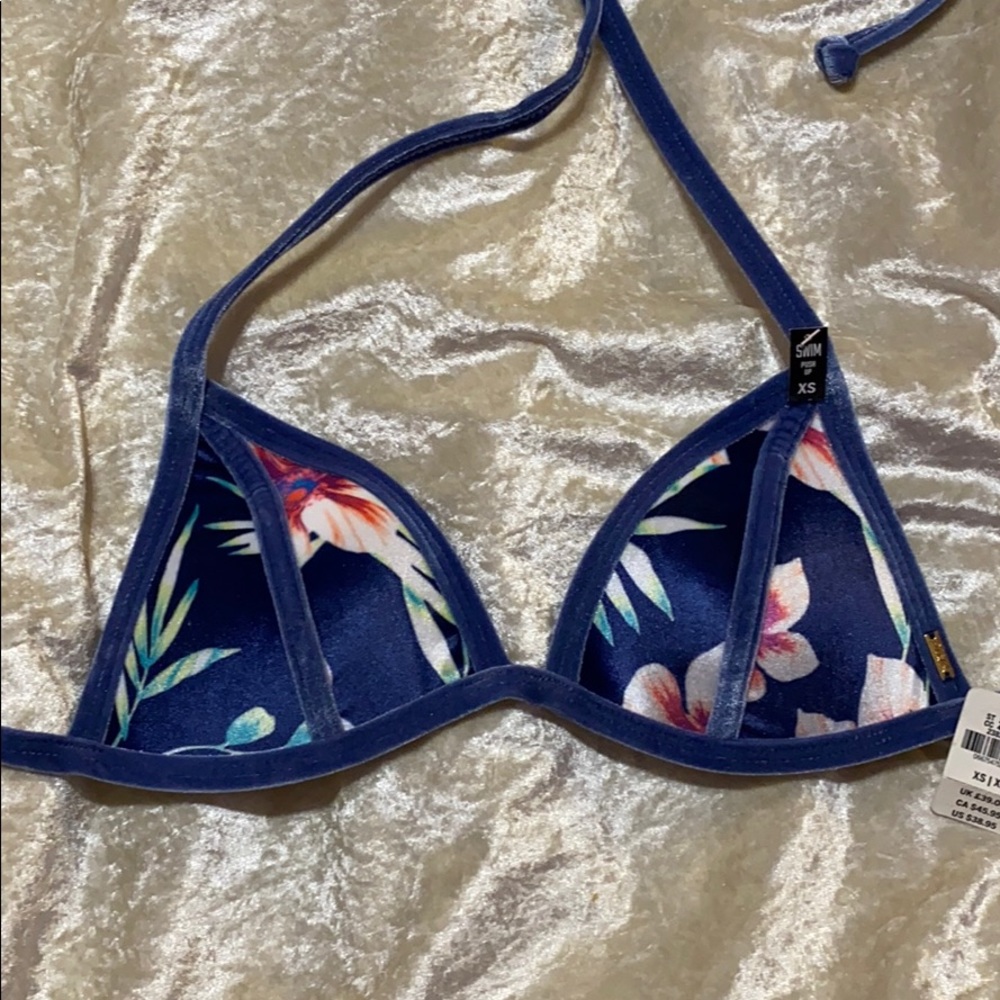 Victoria’s Secret PINK Velvet Bikini Top